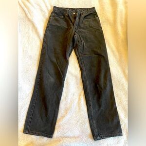 Levi’s Black Streight leg jeans